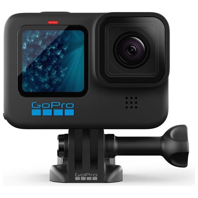 GoPro HERO11 Black Waterproof Action Camera con 5.3K 60 Ultra HD Video 27MP Photos 1/1.9" Image Sensor Live Streaming