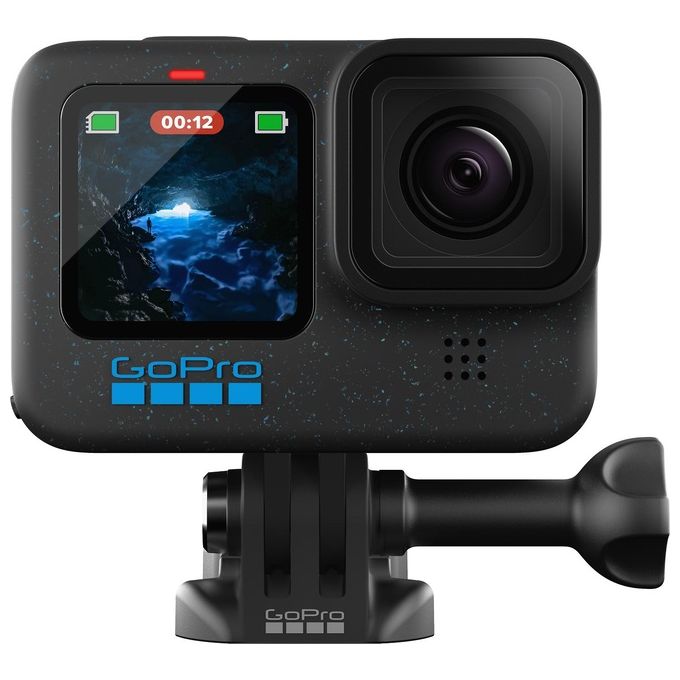 Image of GoPro HERO12 nero Action Camera Impermeabile con Video Ultra HD 5.3K60 Foto da 27 MP HDR