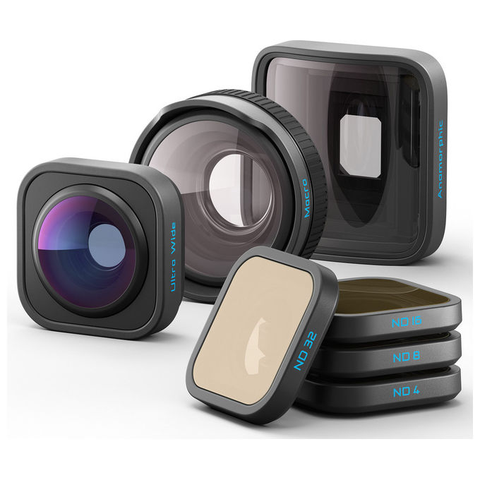 GoPro AKTLM-001 Kit Obiettivi Serie HB Nero per HERO13 Black