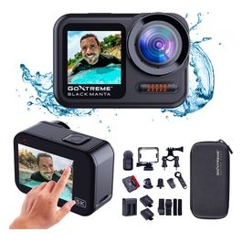 GoXtreme Action Cam Impermeabile fino a 5K Nero Manta