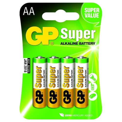 Gp Batteries Blister Stilo Aa Lr6 Gp15au4