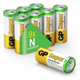 GP Super Lady LR 1 Batterie 8 Pezzi