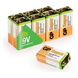 GP Super Alkaline 9V-Block 6LR61 Bulk Box