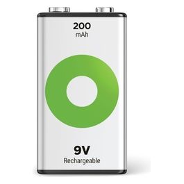 ReCyko NiMH Batteria 9V Block 200mAH Pronta per l'Uso