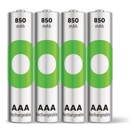 ReCyko NiMH Batterie AAA 850mAH Pronte per l'Uso 1x4 Pezzi