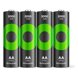 ReCyko Pro NiMH Batterie AA/Mignon 2000mAh Pro 1x4 Pezzi