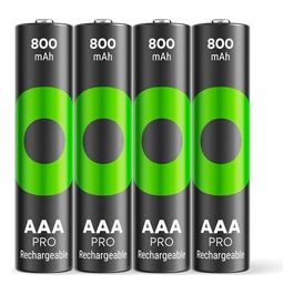 ReCyko Pro NiMH Batterie AAA/Micro 800mAh Pro 1x4 Pezzi