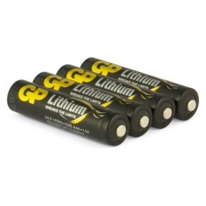 GP Battery 4 Pile al Lithium Mignon 1.5V AA