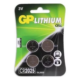 GP Battery 4 Pile CR 2025