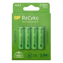 GP Battery 4 ReCyko+ NiMH Batterie AA 2100mAH