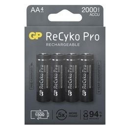 GP Battery 4 ReCyko Pro NiMH Batteria AA/Mignon 2000mAh