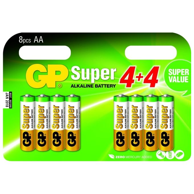 GP Battery batterie 15a 2ud8 Stilo lr6 AA