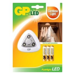 GP Battery Lighting Pushlight Led Lampada con Batterie