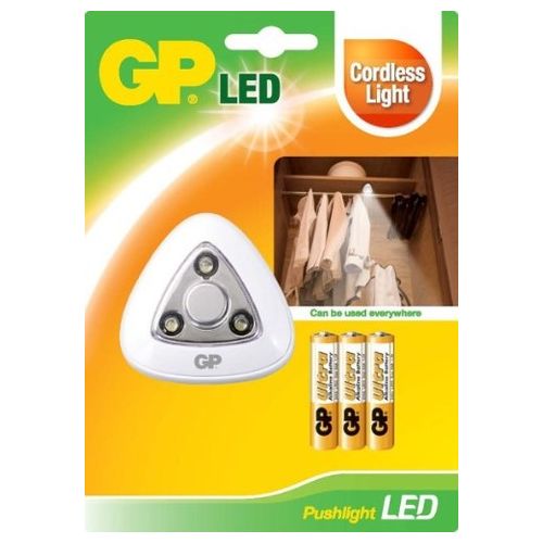 GP Battery Lighting Pushlight Led Lampada con Batterie