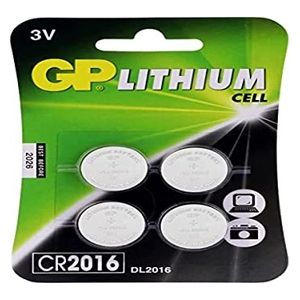GP Battery VD103180 CR 2016 4 Pile al Litio