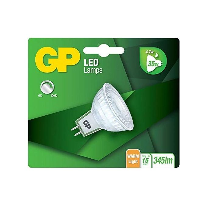 GP Lighting Lampadina Led GU5.5 MR16 Reflector 4,7W 35W 345lm