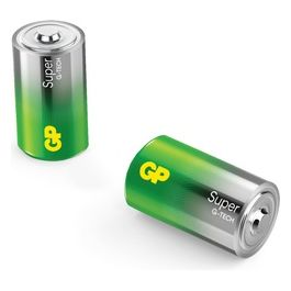GP Super Alkaline 1.5V D Mono LR20 2 Pezzi