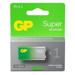 GP Super Alkaline 9V-Block 6LR61