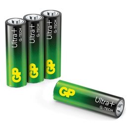 GP ULTRA PLUS Alkaline 1.5V AA Mignon LR06 4 Pezzi