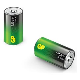 GP ULTRA PLUS Alkaline 1.5V D Mono LR20 2 Pezzi