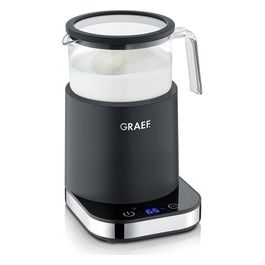 MS 902 Schiumatore per Latte in Vetro Nero Opaco