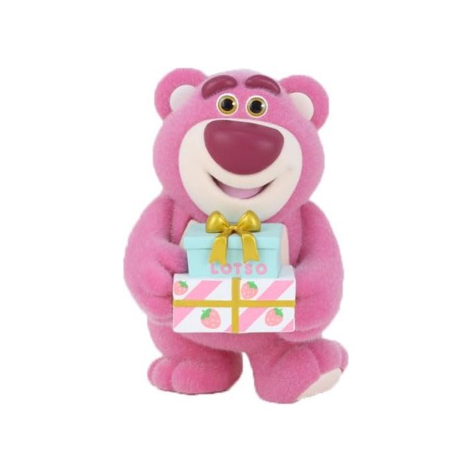 Grand Jester Personaggio Collezione Toy Story Lotso with Christmas Present Flocked