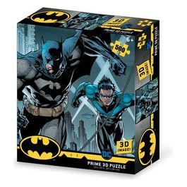Puzzle 3D DC Batman e Robin 500 Pezzi