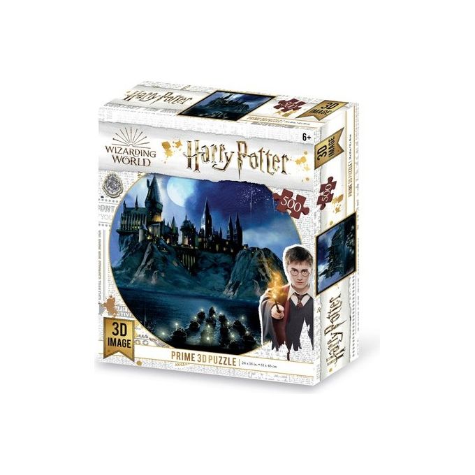 Grandi Giochi Puzzle 3D Harry Potter Hogwarts 500 Pezzi