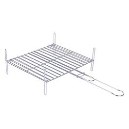 Graticola in acciaio cromato 30x35 cm, BestBQ