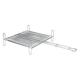 Graticola in acciaio cromato 40x35 cm, BestBQ