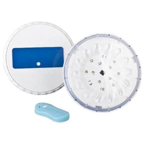 Gre PLED2 Proiettore Led per Piscina Fuori Terra in Acciaio Bianco 0.8W 2 Unita'