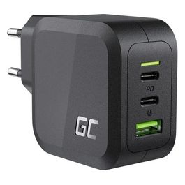 Green Cell PowerGaN Caricatore 65W 2xUsb-C 1xUsb-A