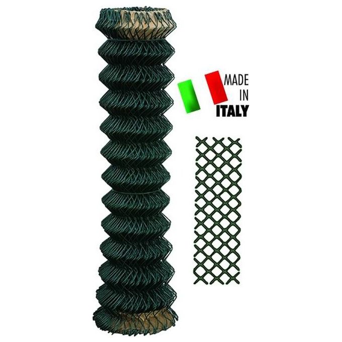 Griglia Plasticata 50x50 Rotolo Mt.20 Pesante H.cm. 125