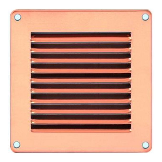 Griglie Aerazione Rame con Rete Rettangolare mm.150x280