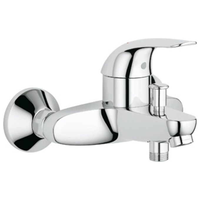Image of GROHE Euroeco Miscelatore Monocomando per Vasca-Doccia Cromo 32743000 Contemporary Single