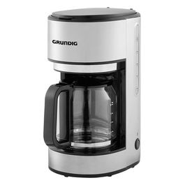 Grundig KM 5620 Macchina da Caffe' con Filtro 1,25Lt 10 Tazze Manuale Nero/Bianco