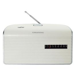 Music 60X Radio Portatile Analogico Bianco/Grigio