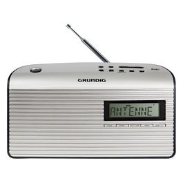 Music 7000X Dab Bp Portatile Digitale Argento