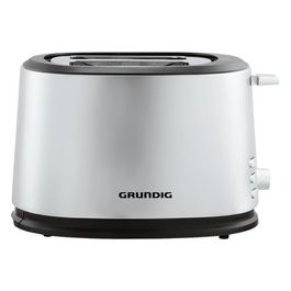 Grundig TA 5620 Tostapane 2 Fette 850W Nero/Acciaio Inossidabile