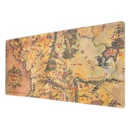 Desk Mat XL Il Signore degli Anelli Mappa Terra di Mezzo