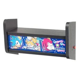 Grupo Erik, Lampada Arcade Sonic the Hedgehog, con Batteria Ricaricabile, 34 x 22,5 x 14 cm