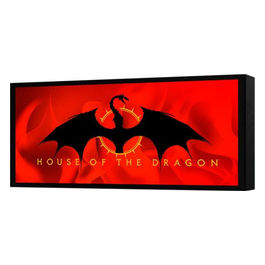 Grupo Erik, Lampada House of the Dragon Targaryen, ABS e acrilico, 32,5 cm