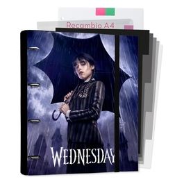 Raccoglitore ad Anelli A4 Wednesday