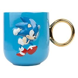 Tazza 3D Sonic The Hedgehog con Anello
