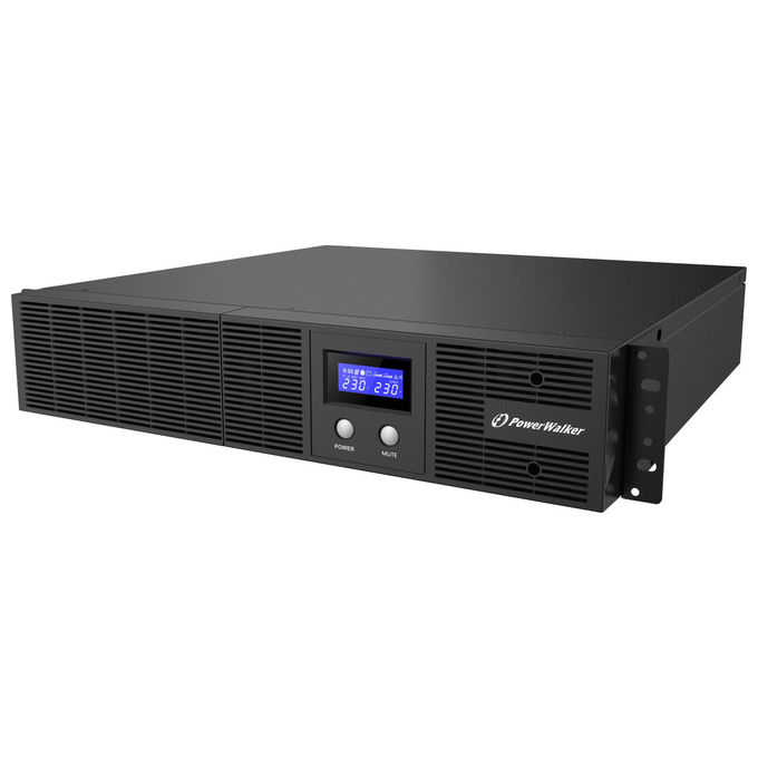 PowerWalker 10121099 VI 1200 RLE Gruppo di continuita' A linea interattiva 1,2 kVA 720 W 4 prese AC USB RS-232 colore Nero