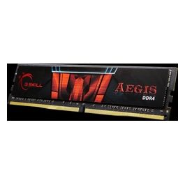 GSkill F4-2666C19S-16GIS Aegis Memoria Ram 16Gb DDR4 2666MHz CL19 Nero