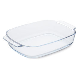 Teglia in Vetro Borosilicato 38x25,5cm