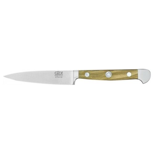 Gude Alpha Paring Knife 8cm Olive Wood