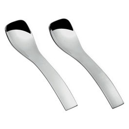 Fusion Gocce, Set 6 Cucchiaini in Acciaio Inossidabile