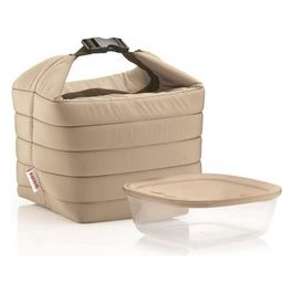 Set Borsa Termica Piccola con Contenitore Salva Freschezza 1400cc. Argilla